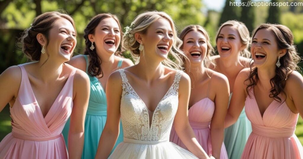 Bridal Party Captions