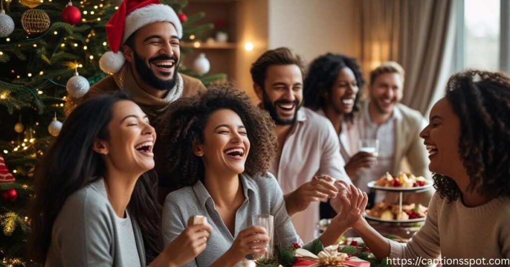 Christmas Party Captions
