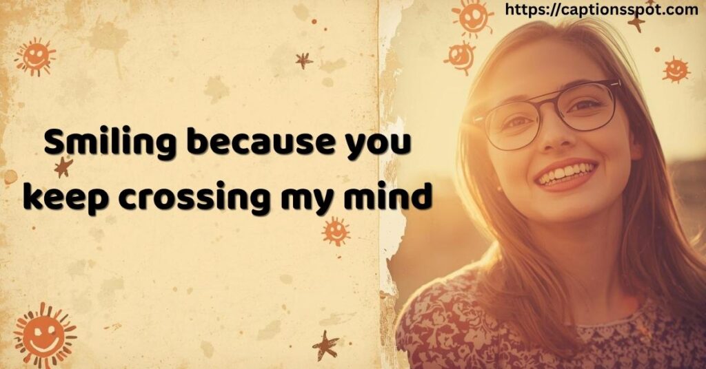 Flirty Smile Captions