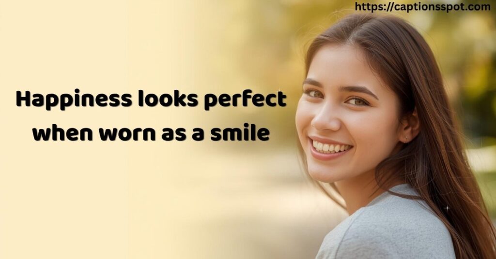 Smile Captions for Instagram Post