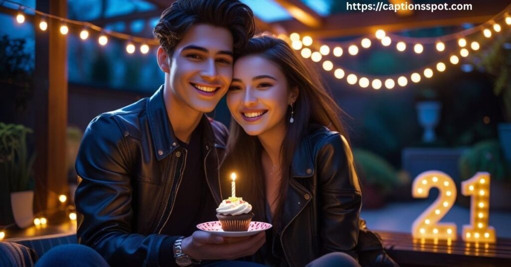 21 Years Old Birthday Captions for Boyfriend