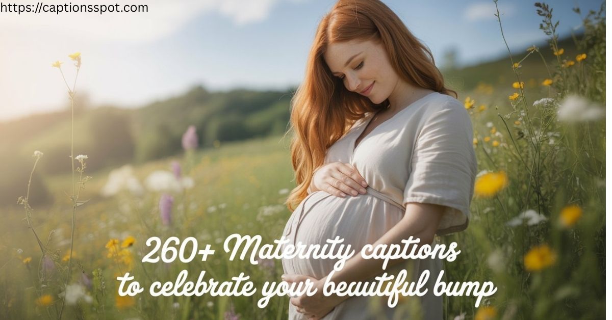 260+ Maternity Captions Featured Image
