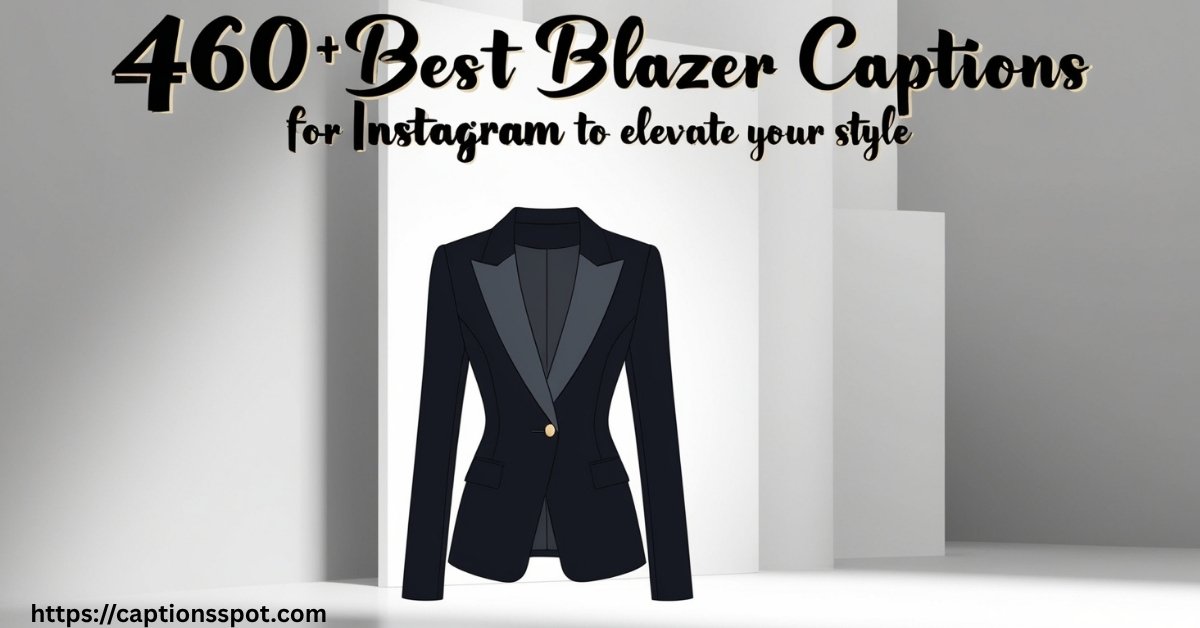 460+ Best Blazer Captions Featured Image
