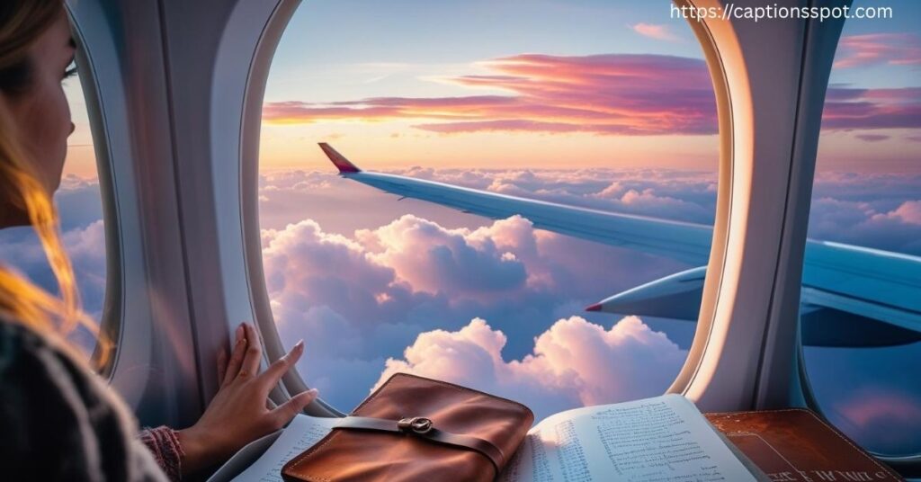 Airplane Window Seat Captions