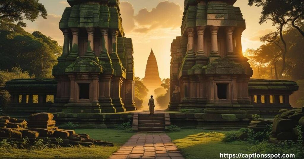 Ancient Temple Captions