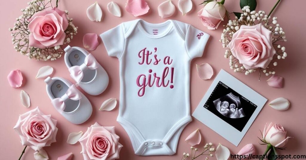 Baby Girl Pregnancy Announcement Captions