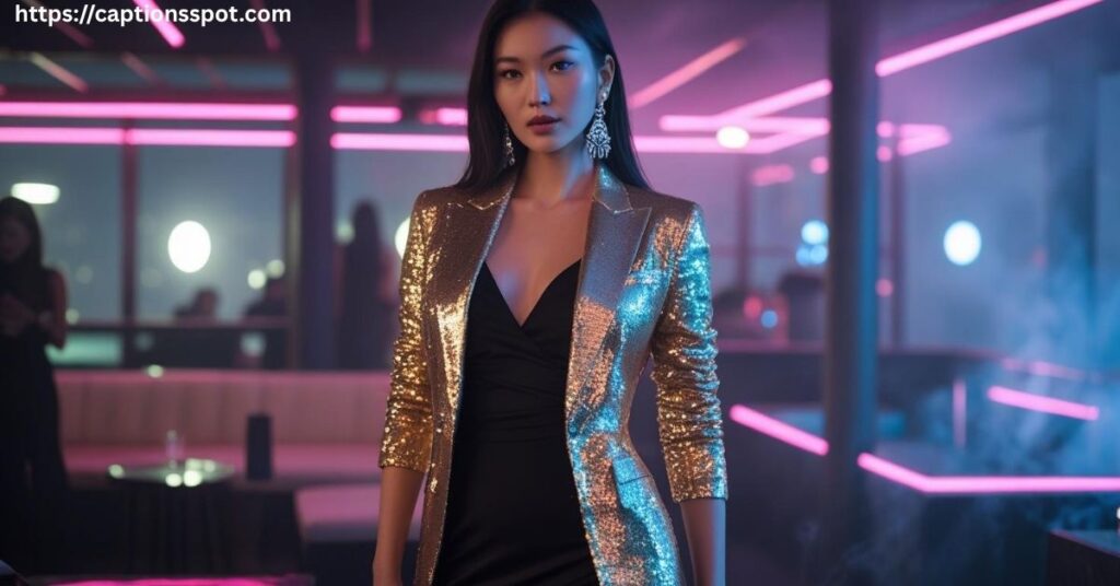 Blazer Captions for Instagram for Parties