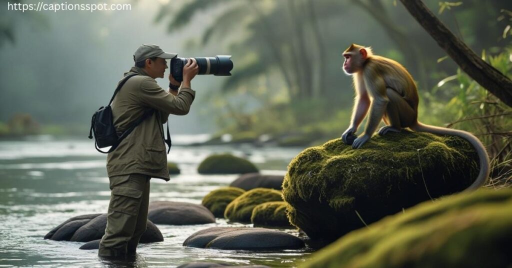 Caption for Monkey Photography