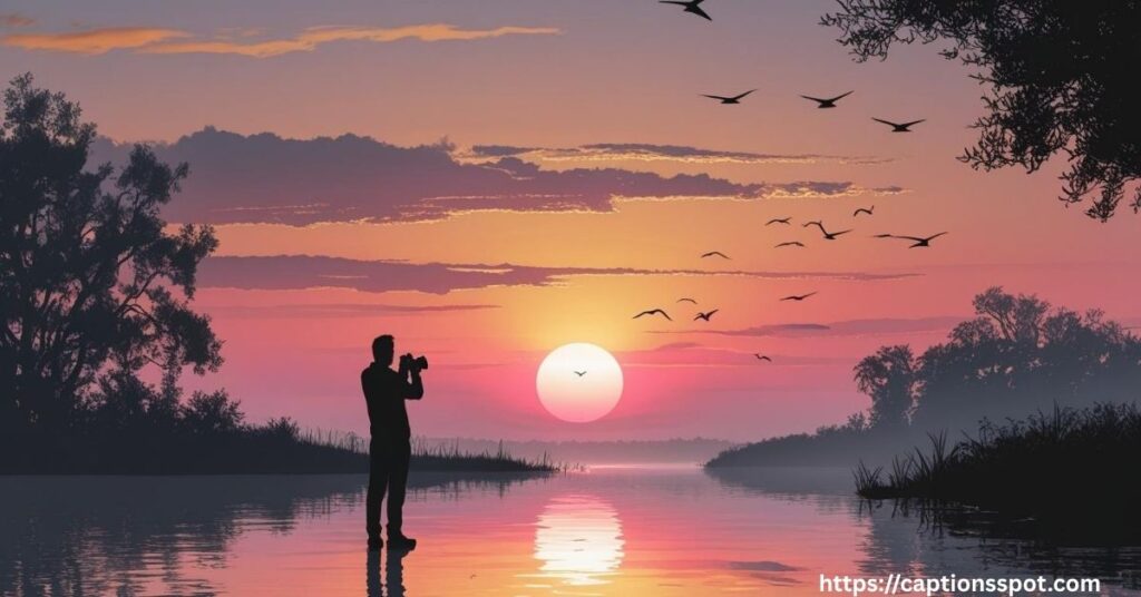 Captions For Pictures of Sunsets