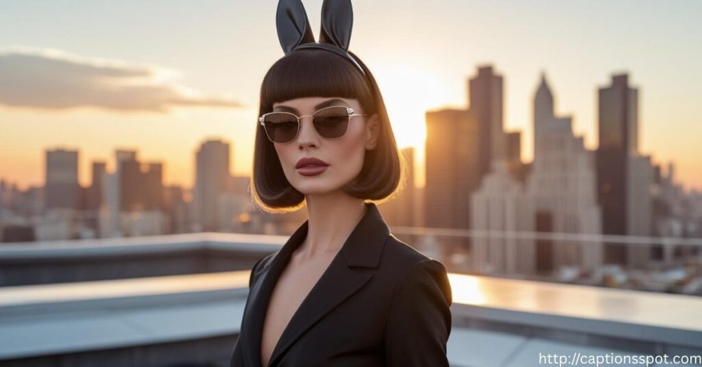 Chic Playboy Bunny Captions