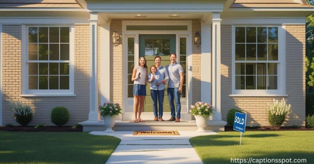 Classic New Home Captions
