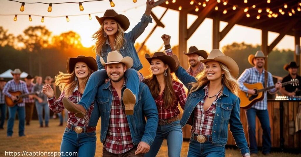 Country Music Festival Captions