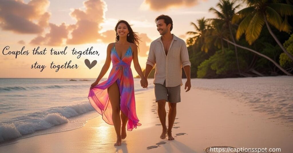Couple Vacation Captions