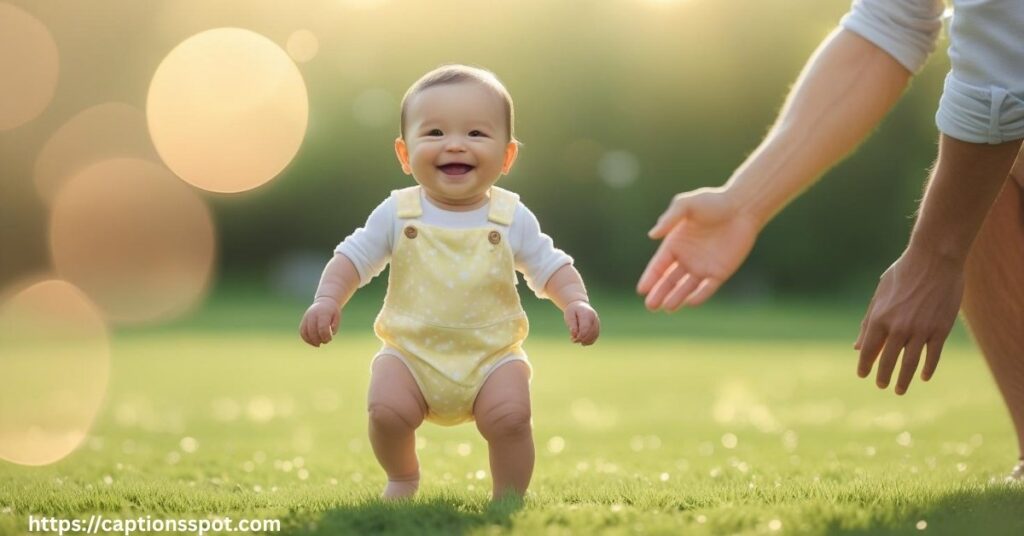 Cute Baby Walking Captions for Instagram