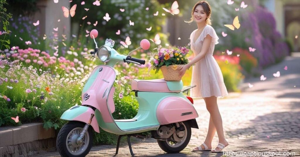 Cute Scooter Captions For Instagram 