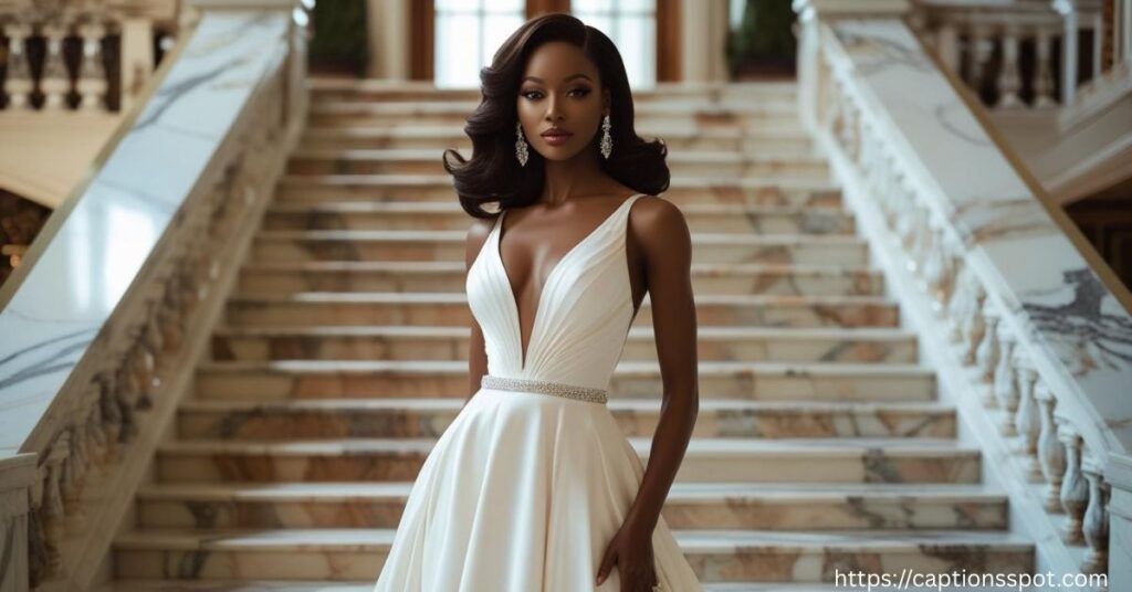 Elegant Captions for That Chic White Dress