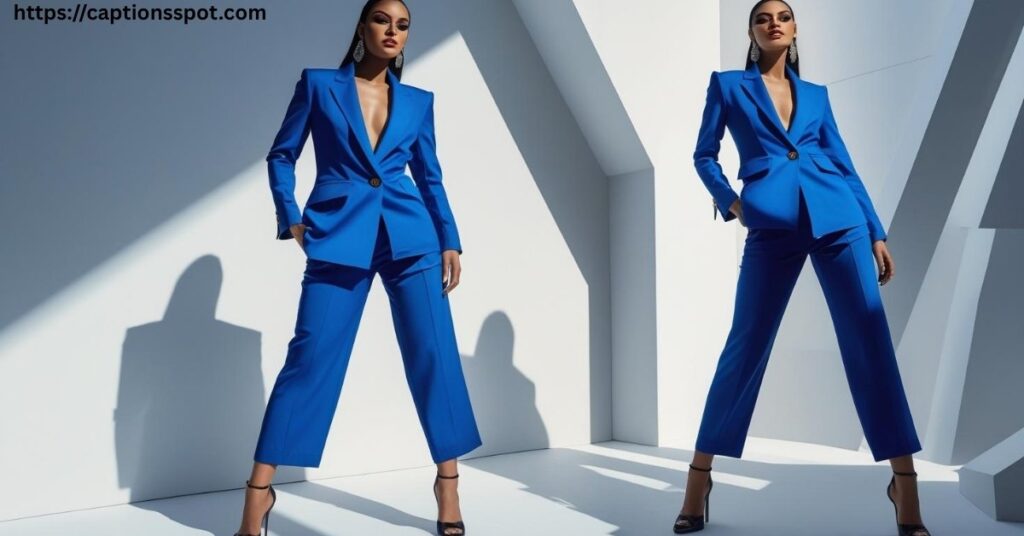 Fashion-Forward Blazer Captions