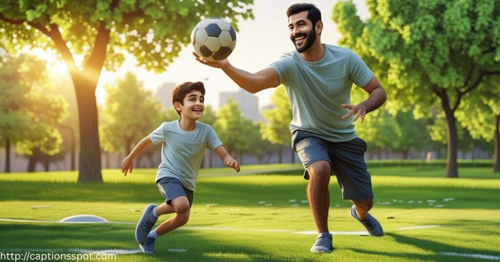 Father-Son Captions for Instagram for Sports and Activities