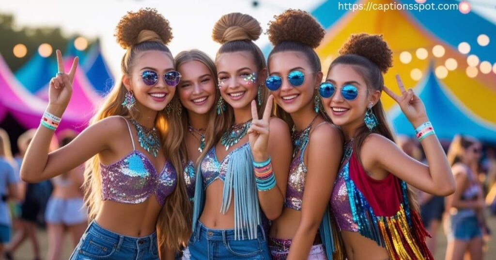Festival Captions for Instagram for Girls