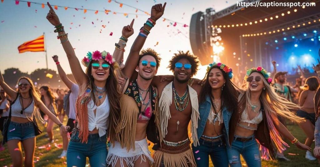Festival Concert Captions for Instagram