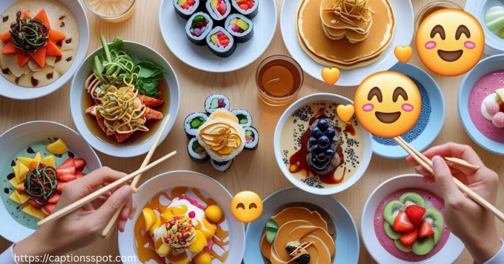 Food TikTok captions