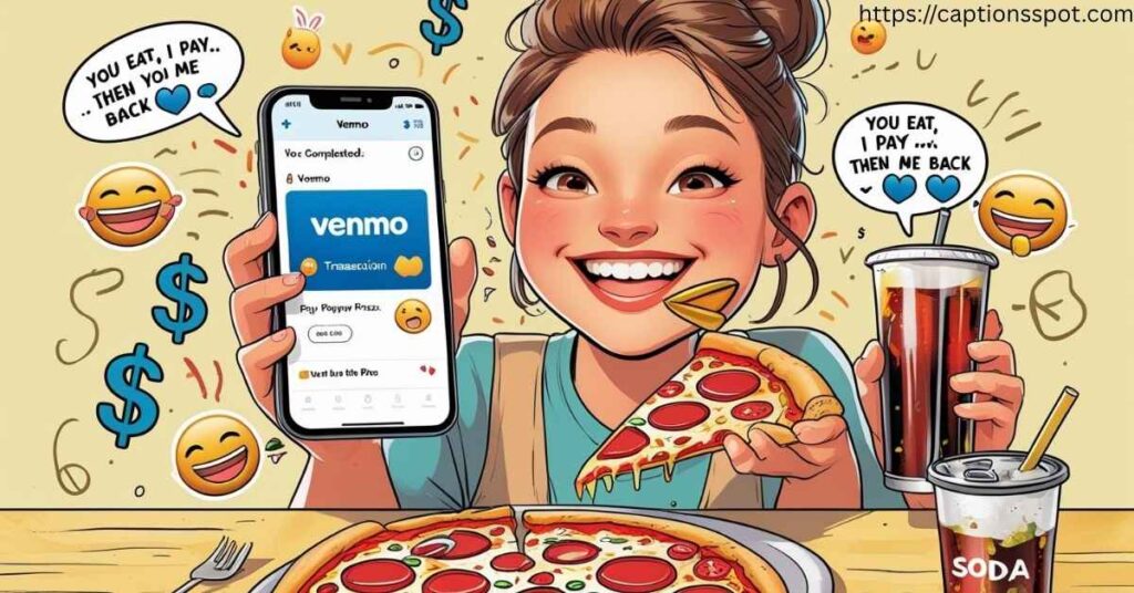 Funny Venmo Captions For Food and Drinks