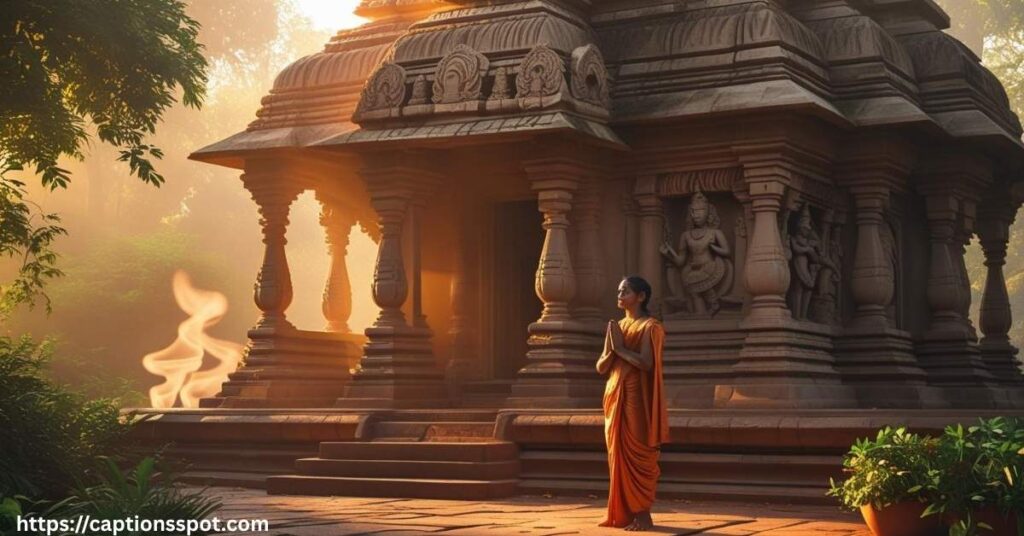 Hindu Temple Captions for Instagram