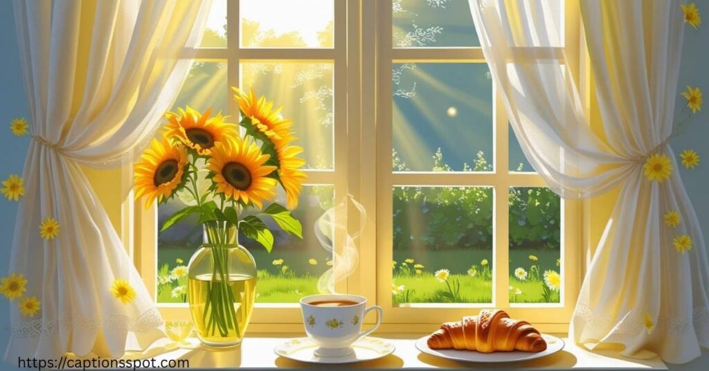 Morning Window Captions