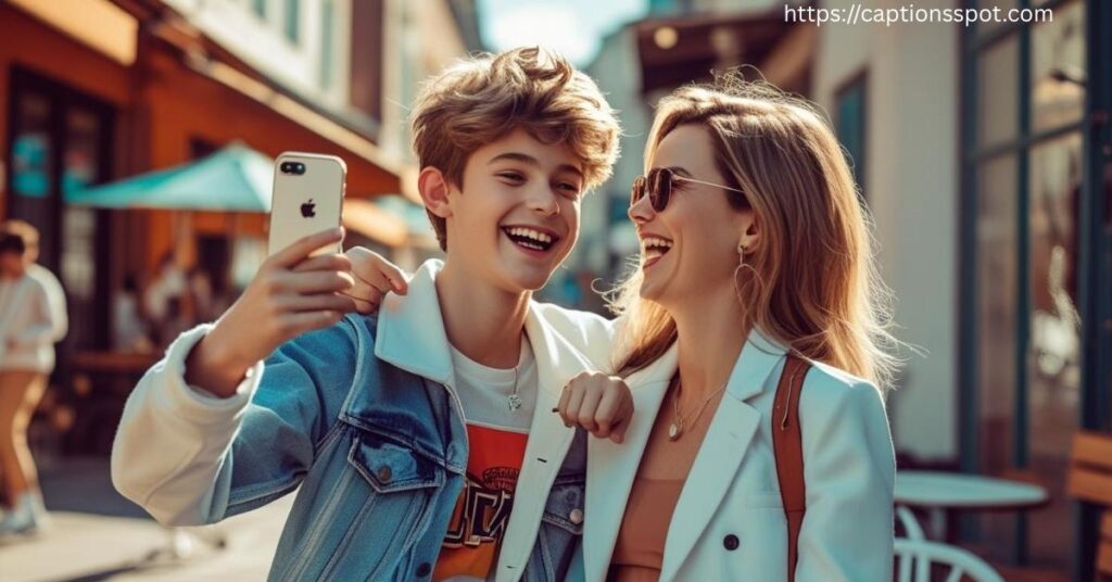Mother Son Captions for Instagram for Teenagers
