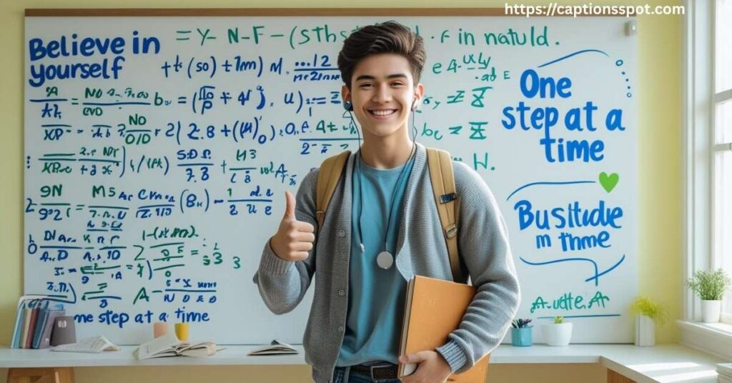 Motivational Exam Captions for Instagram