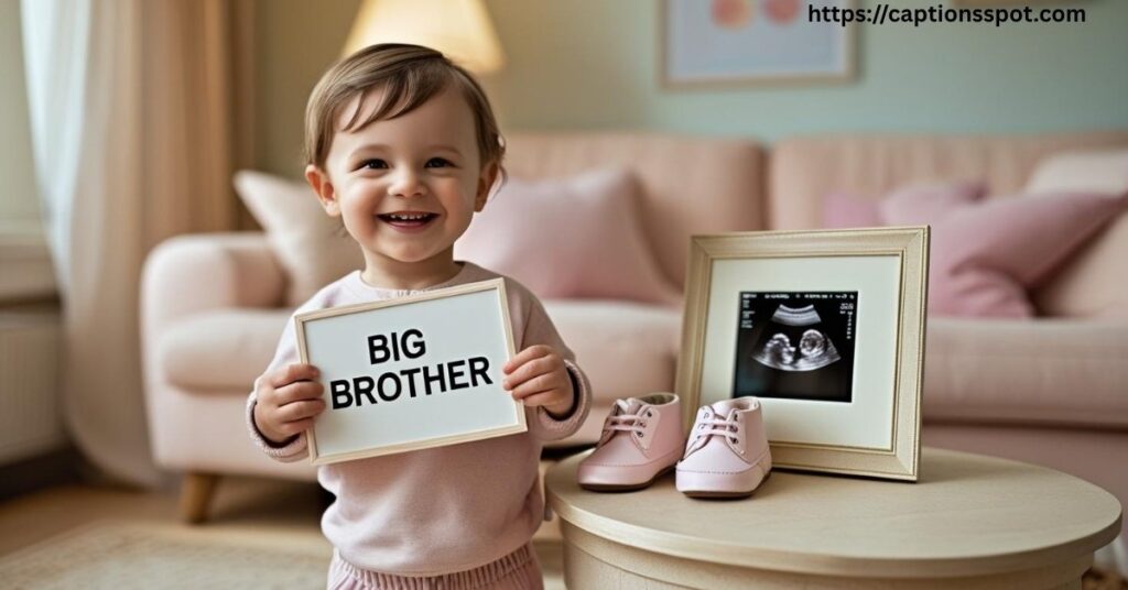 Pregnancy Announcement Captions Second Baby