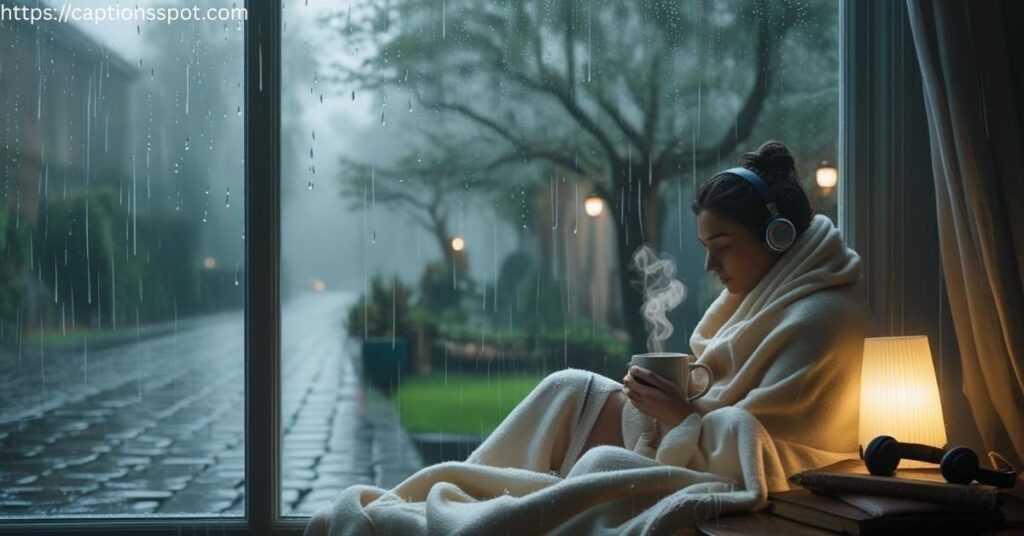 Rainy Day Window Captions