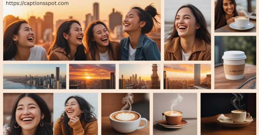 Short Captions for Photo Dumps