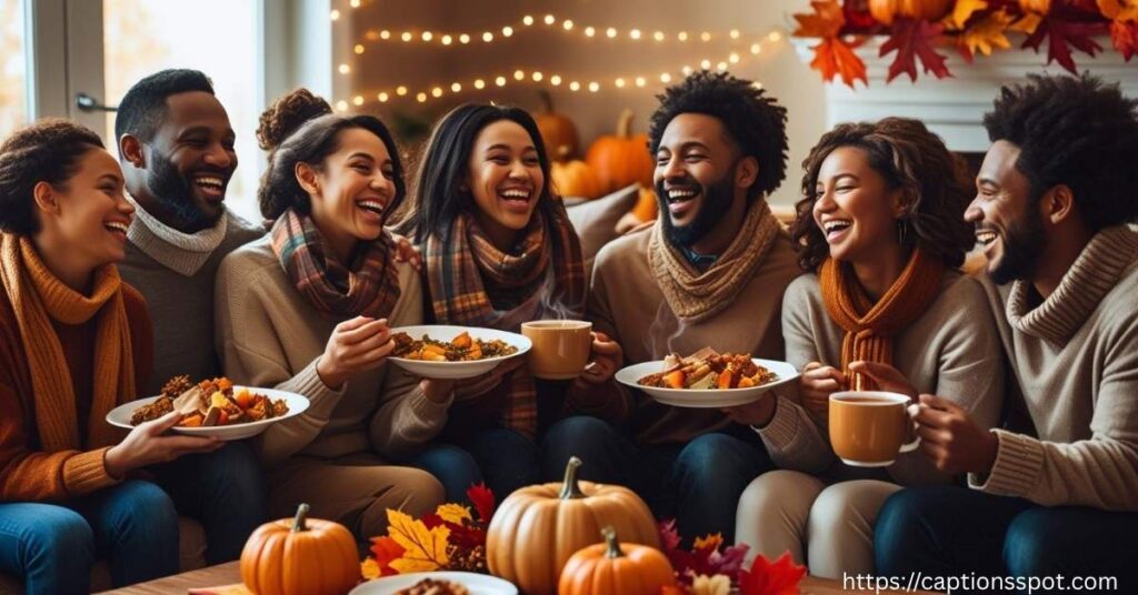 Thanksgiving Captions for Friends and Family