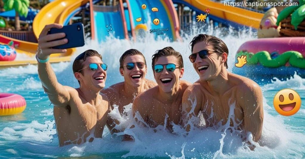 Water Park Instagram Captions for Friends