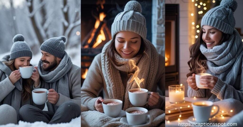 Winter Photo Dump Captions