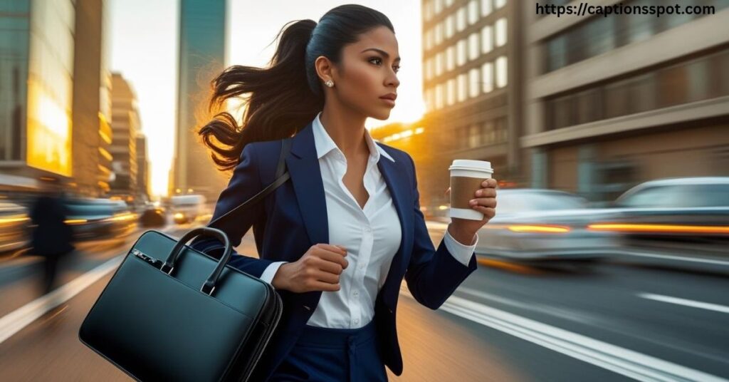 Caption for Busy Person