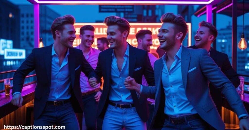 Caption for Night Out with Friends