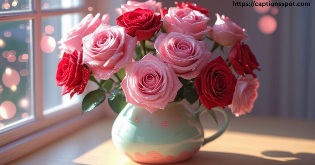 Cute Roses Captions for Instagram