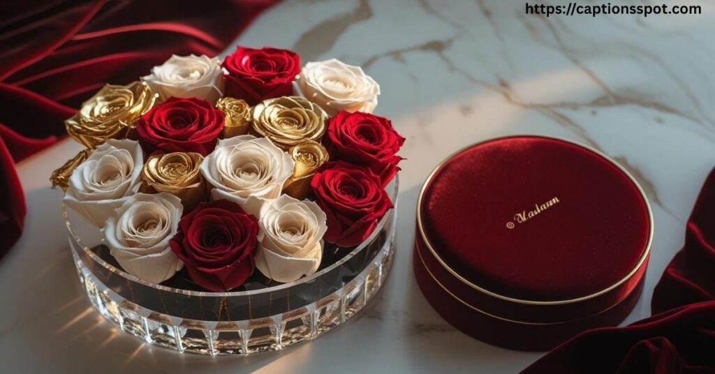 Eternity Roses Captions for Instagram