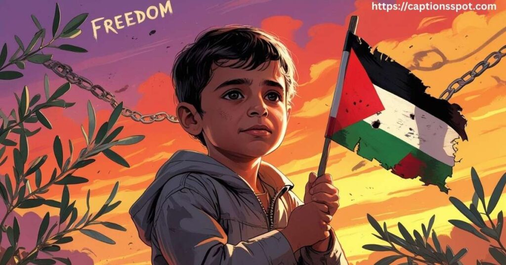 Free Palestine Captions