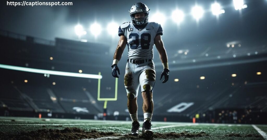 Hard Instagram Captions for Football