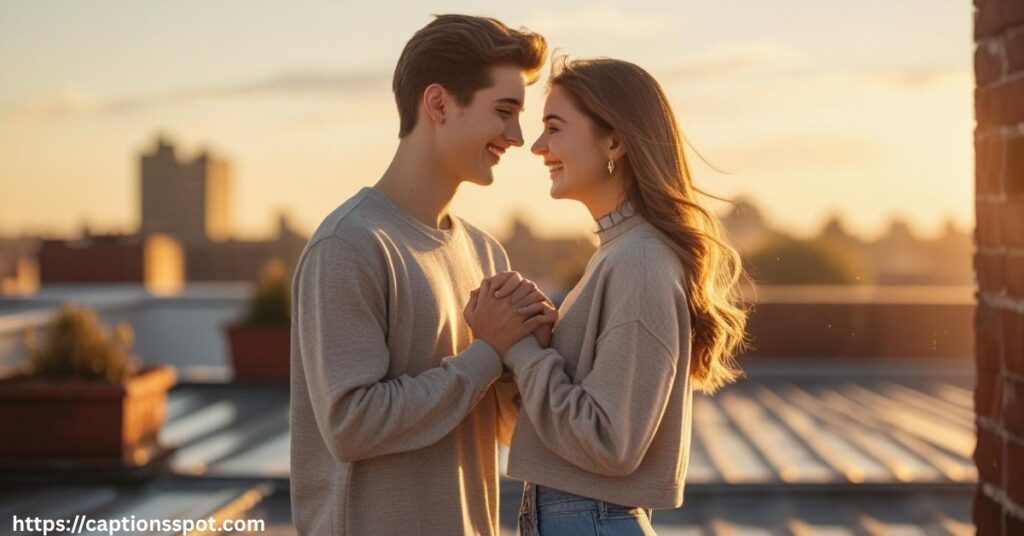 Hard Launch Captions for First Post Together