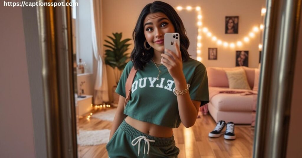 Mandatory Mirror Selfie Caption