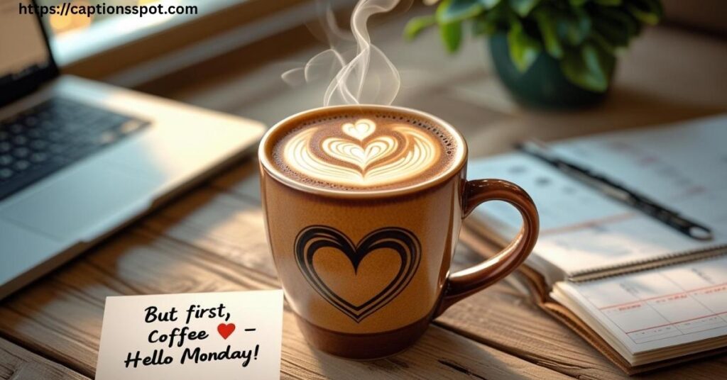 Monday Coffee Captions