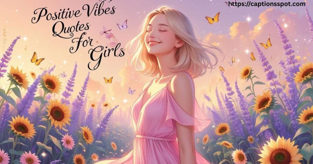 Positive Vibes Quotes for Girls
