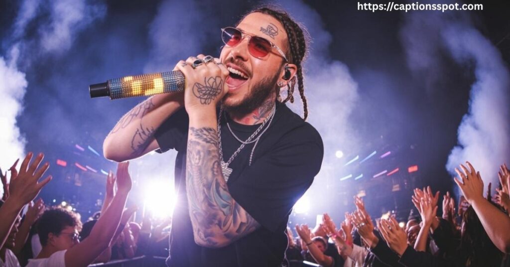 Post Malone Concert Captions