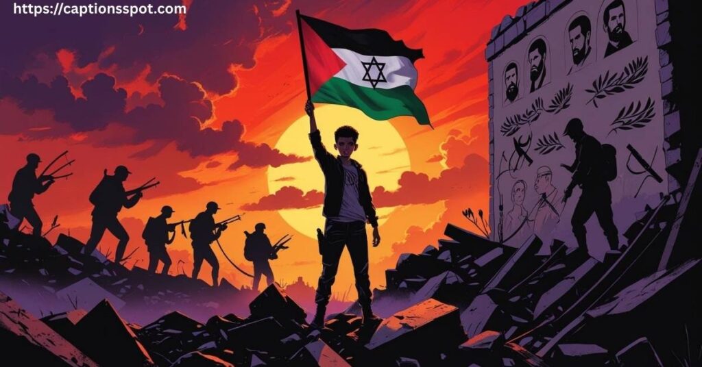 Resistance Captions for Palestine