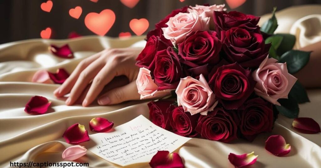 Romantic Rose Captions for Instagram