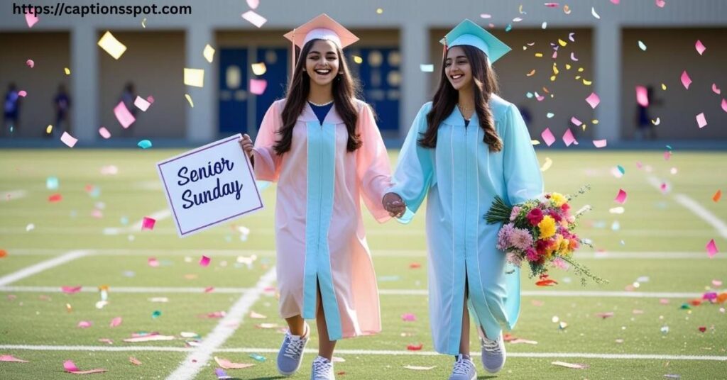 Senior Sunday Captions for Girls